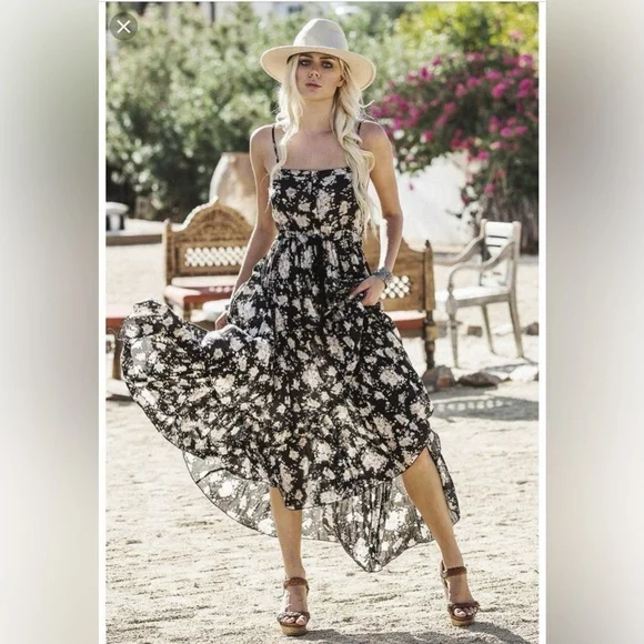 UFT Want to buy Spell Gypsy Dancer dress in Caviar - Picture 1 of 1